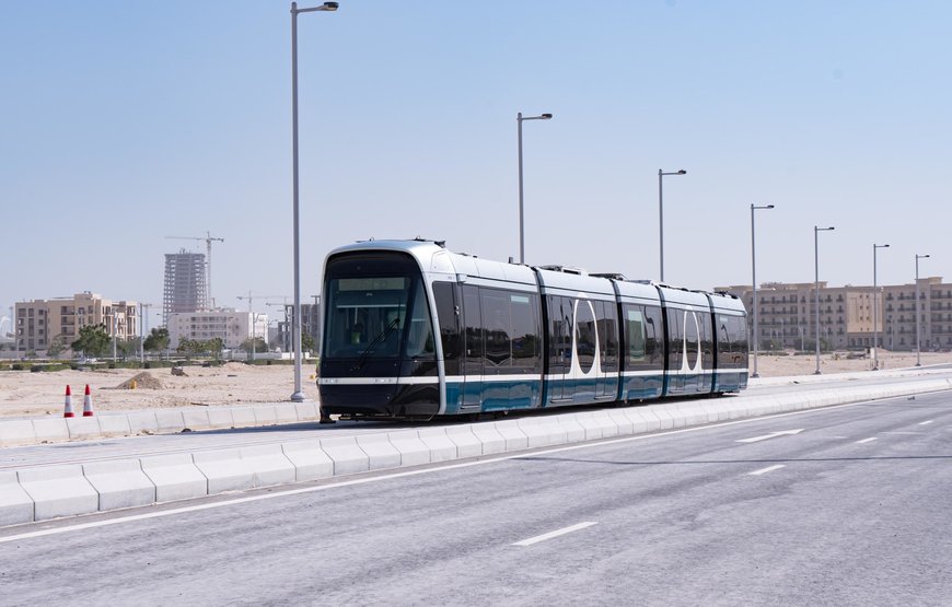 Alstom achève la phase 1 du projet de tramway de Lusail au Qatar